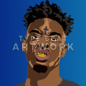 21 Savage with Grills