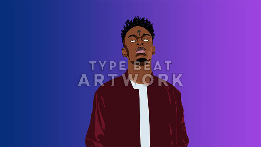 type beat artwork
