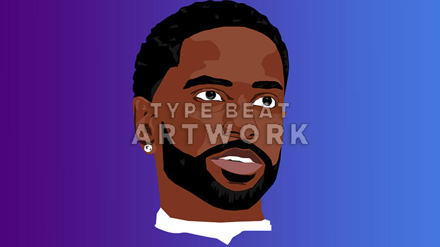 type beat artwork