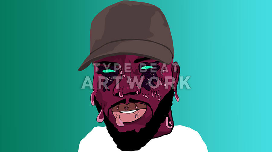 type beat artwork