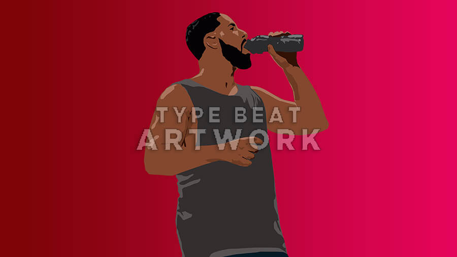 type beat artwork