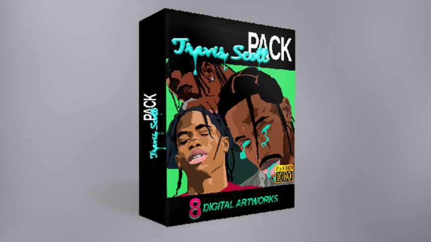 travis scott pack type beat artwork
