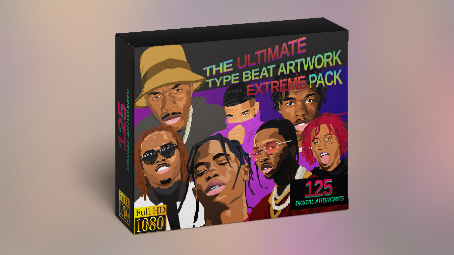 type beat artwork pack